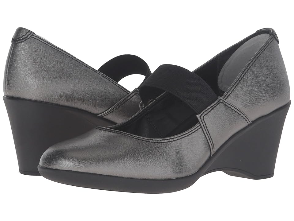 

Steven Kasmir (Pewter) Women's Wedge Shoes