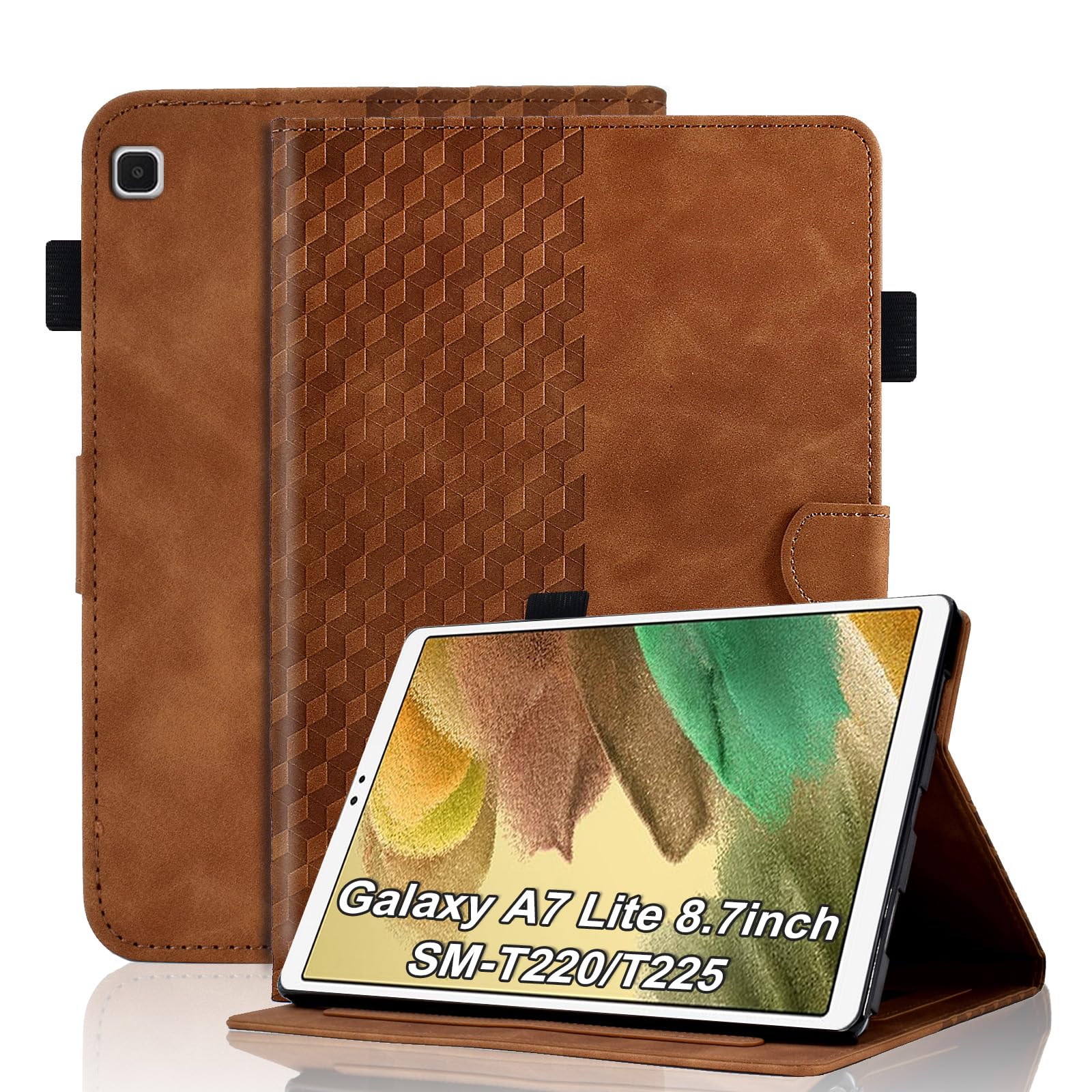 Case for Honor Pad X8a 11 Inch Tablet 2024 Protective Case Premium Leather Folio Smart Case with Auto Sleep/Wake Pen Holder Card Slot for Honor Pad X8a- Dark Green — view 78