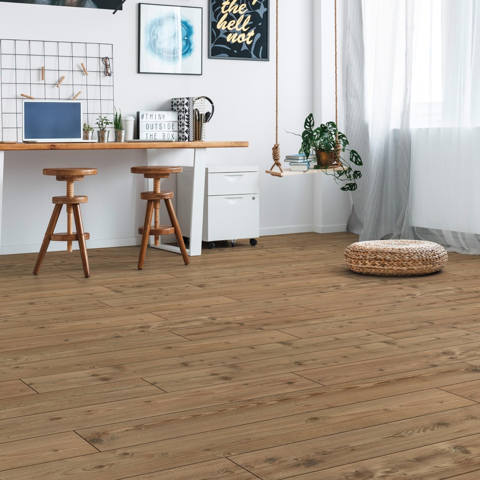 Laminatboden Kronotex Serie Exquisit; 8 mm stark; D 2774 Natural Pine; AC 4; V4; 1-Stab; 2,131 m² / Karton