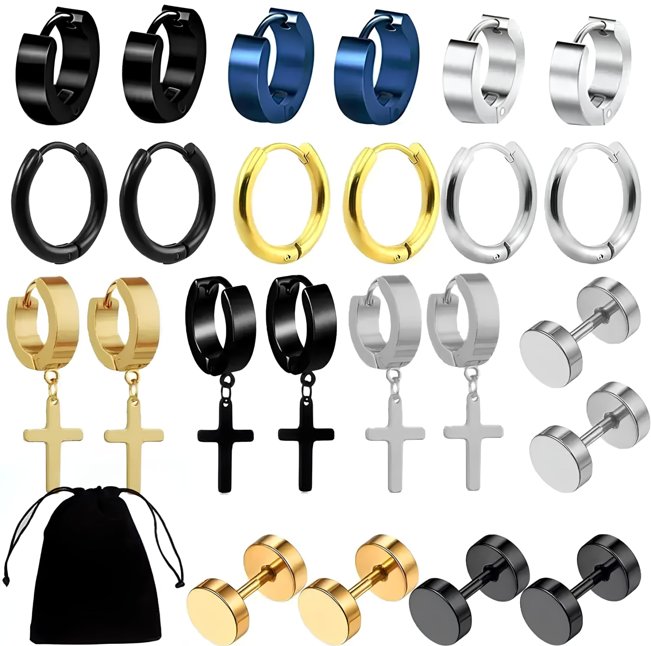 See full amazon price history chart for Karishma Kreations Valentine Jewellery Stainless Steel Mens Earrings Combo Black Gold Silver Piercing Screw Bali Stud Hoops Earing Multicolor Earrings Combo For Men Boys Unisex Karishma Kreations Valentine Jewellery Stainless Steel Mens Earrings Combo Black Gold Silver Piercing Screw Bali Stud Hoops Earing Multicolor Earrings Combo For Men Boys Unisex (B0CKHTMF8S) Amazon Price History, Amazon Price Tracker