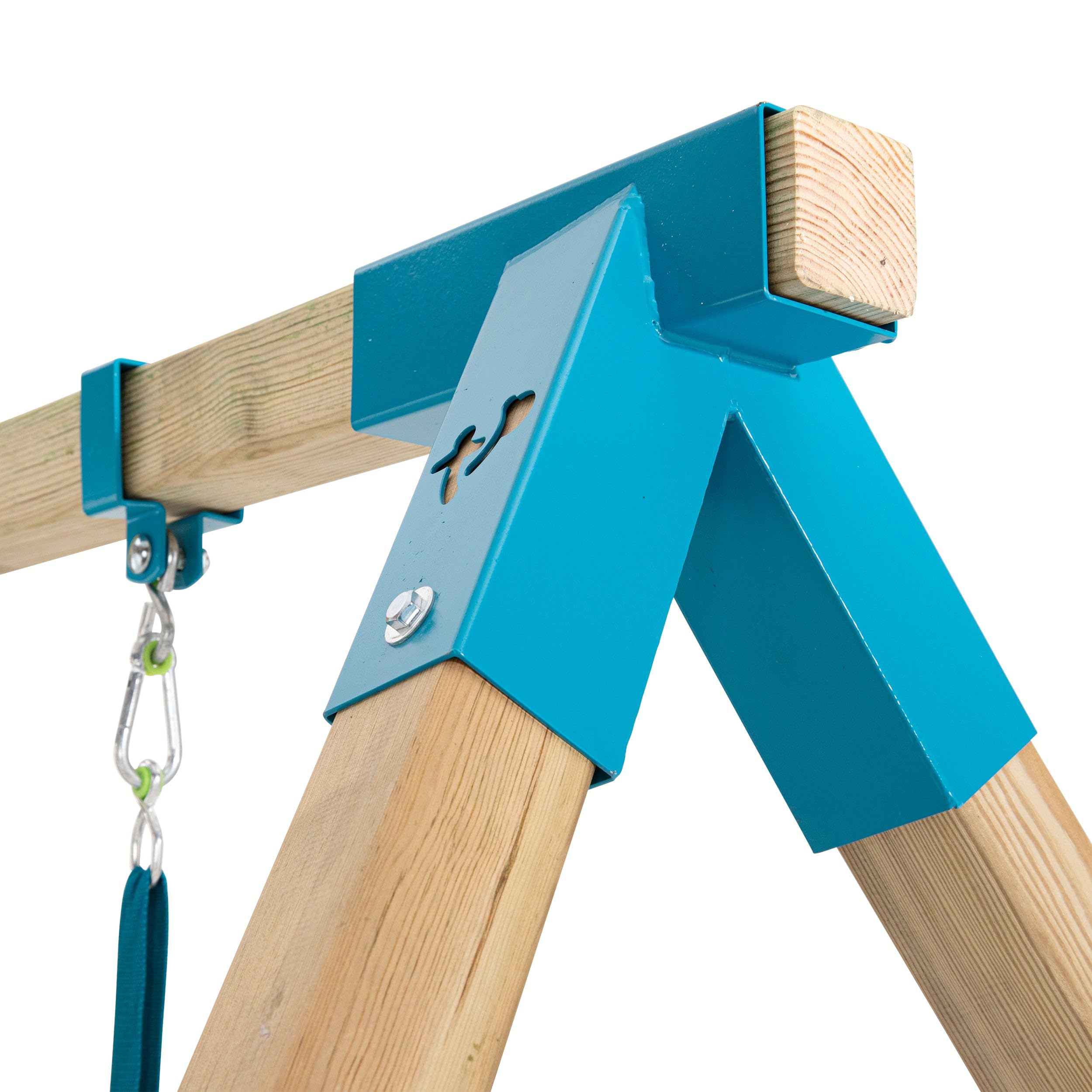 TP Toys Bras de Portique Balançoire Double pour Aire de Jeux Skywood Bois