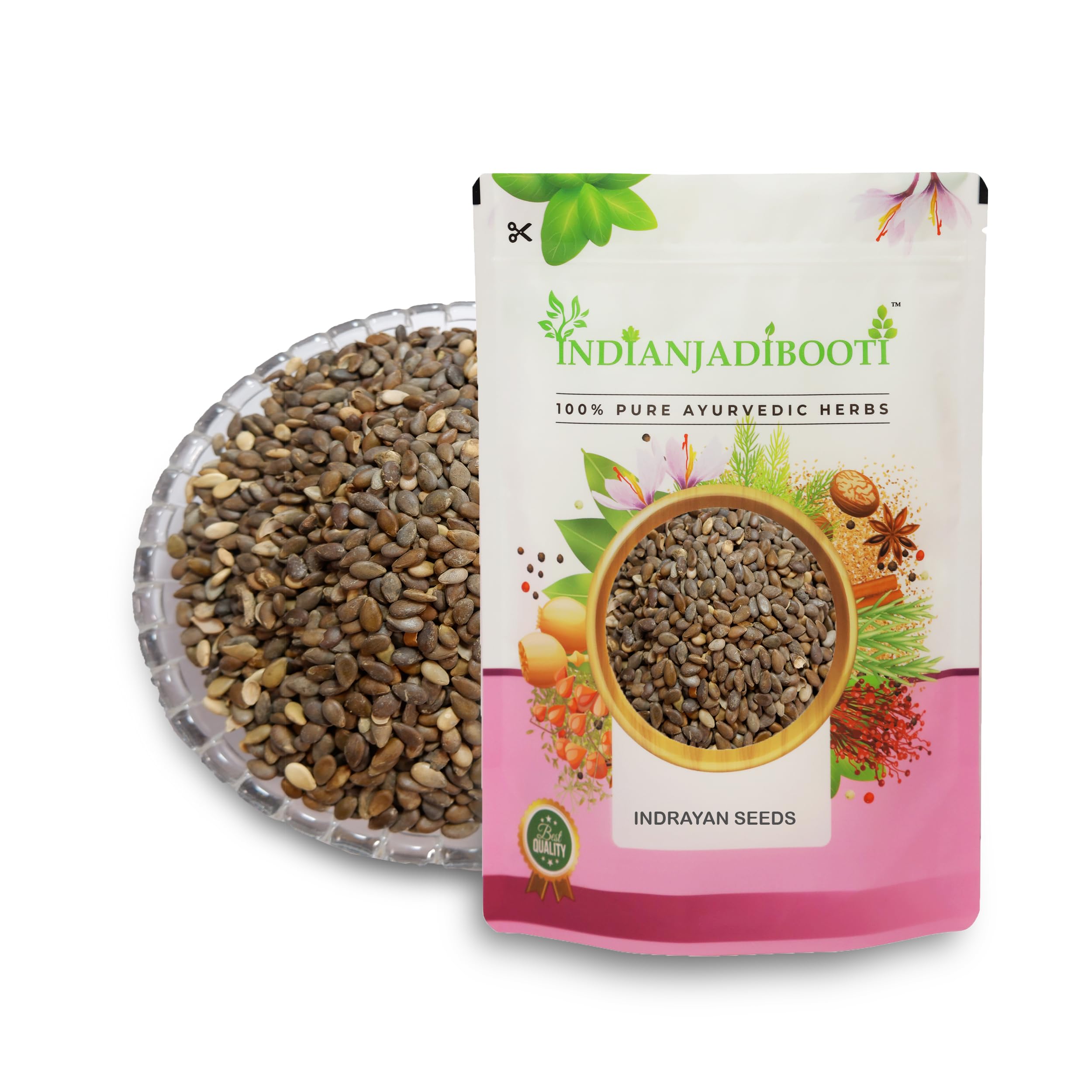 IndianJadiBooti Indrayan Beej 400g - Image 1