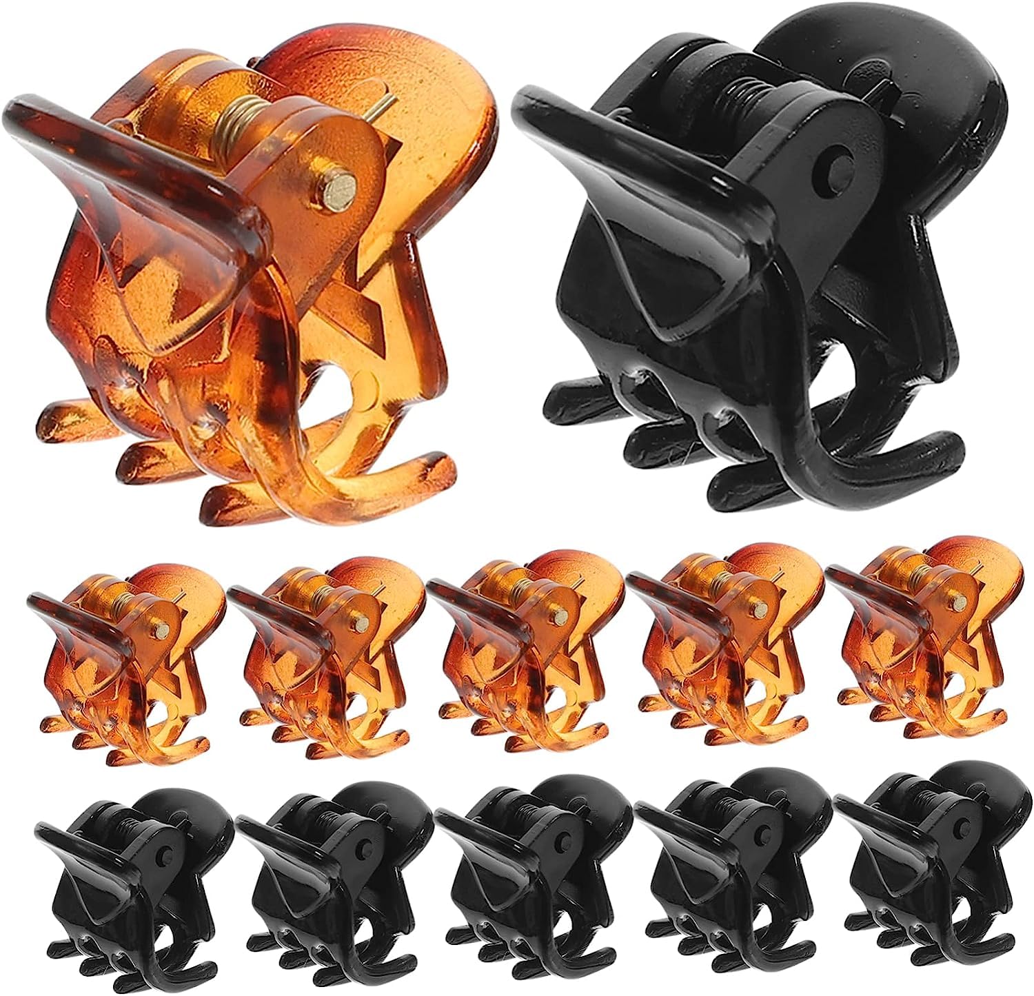 Haarspangen für Haare Klaue 24 Stück Mini Haarspangen für Damen Haaraccessoires für Frauen Mini Clips für Klaue für dünne Haare Haarspange für Haar für bam