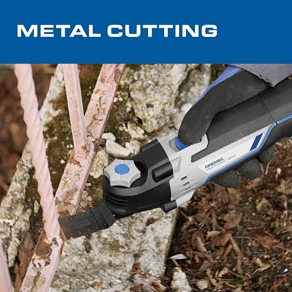 Dremel Multi-Max MM20V-01 Cordless Oscillating Tool Kit with (1) Battery | 20V Lithium-Ion Power | Quick Accessory Changes | Variable Speed Control | Compact Design | Multi-Purpose Use