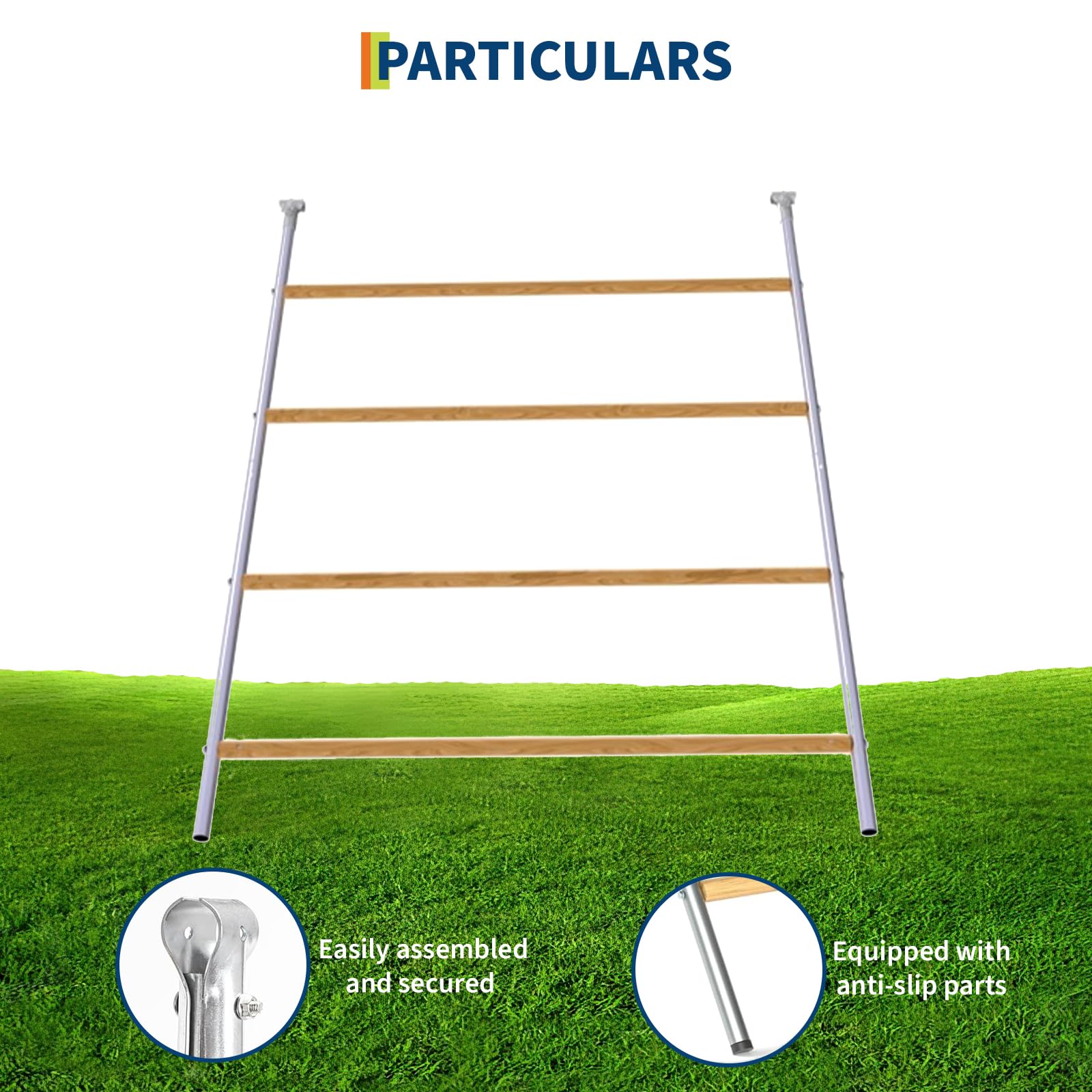 Barras for gallinero, con Columpio, Percha for Pollos con Marco de Metal for gallinero y Granjas al Aire Libre, se Adapta a Todas Las Aves de Corral y Pollitos