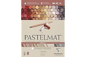 Clairefontaine Pastelmat Glued Paper Pad