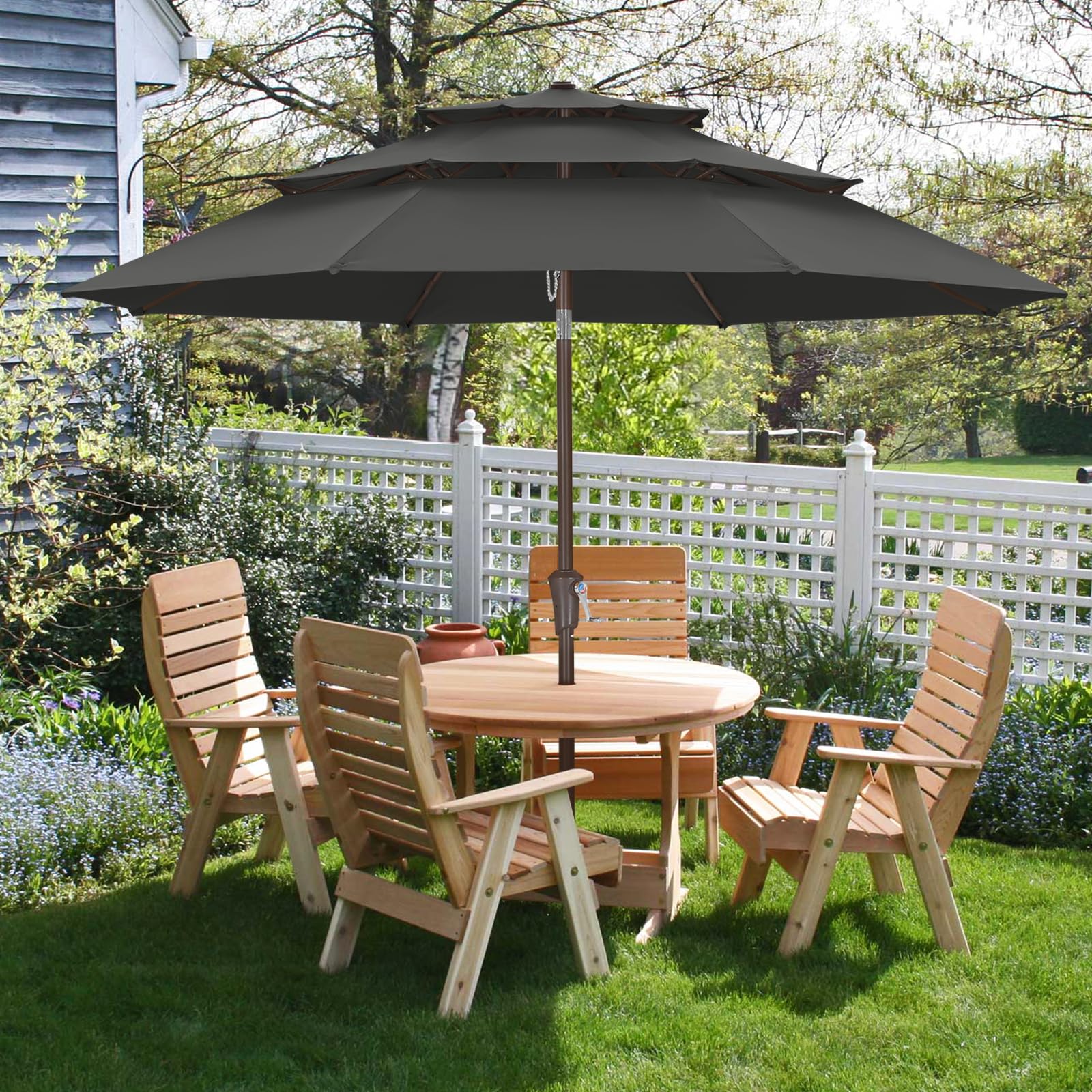 best patio umbrella maker The 3 Best Patio Umbrellas and Stands of 2026