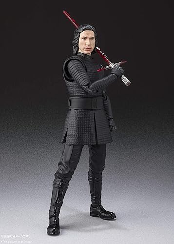 Miniatura 7 de S.H.Figuarts Star Wars Kylo Ren (Star Wars: The Rise of Skywalker) - Figura de acción pintada de PVC y ABS y tela de 6 pulgadas
