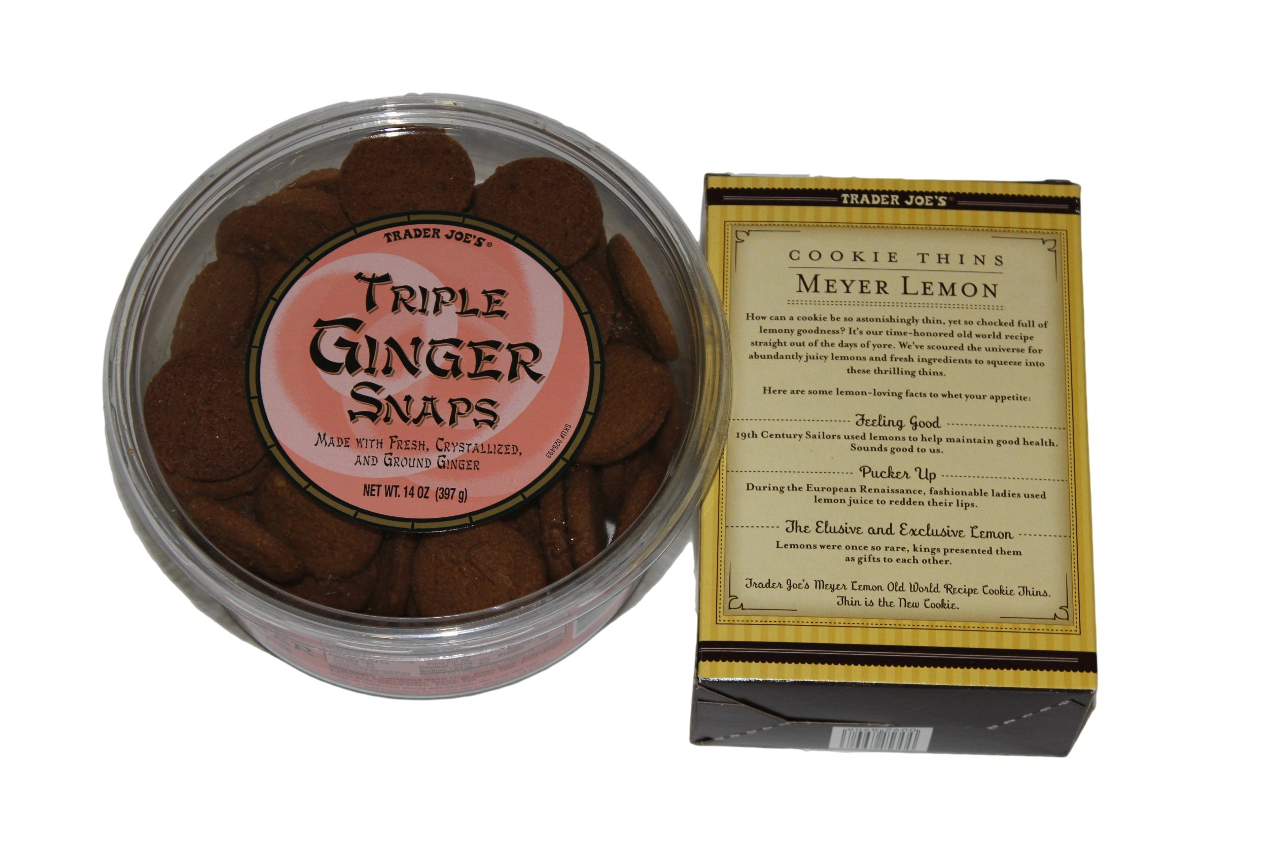 Amazon.com : Trader Joes's Cookie Bundle, 2-pack, Triple Ginger