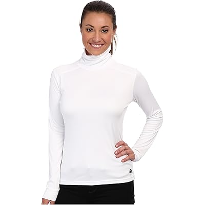Hot Chillys Peachskins Roll T-Neck white