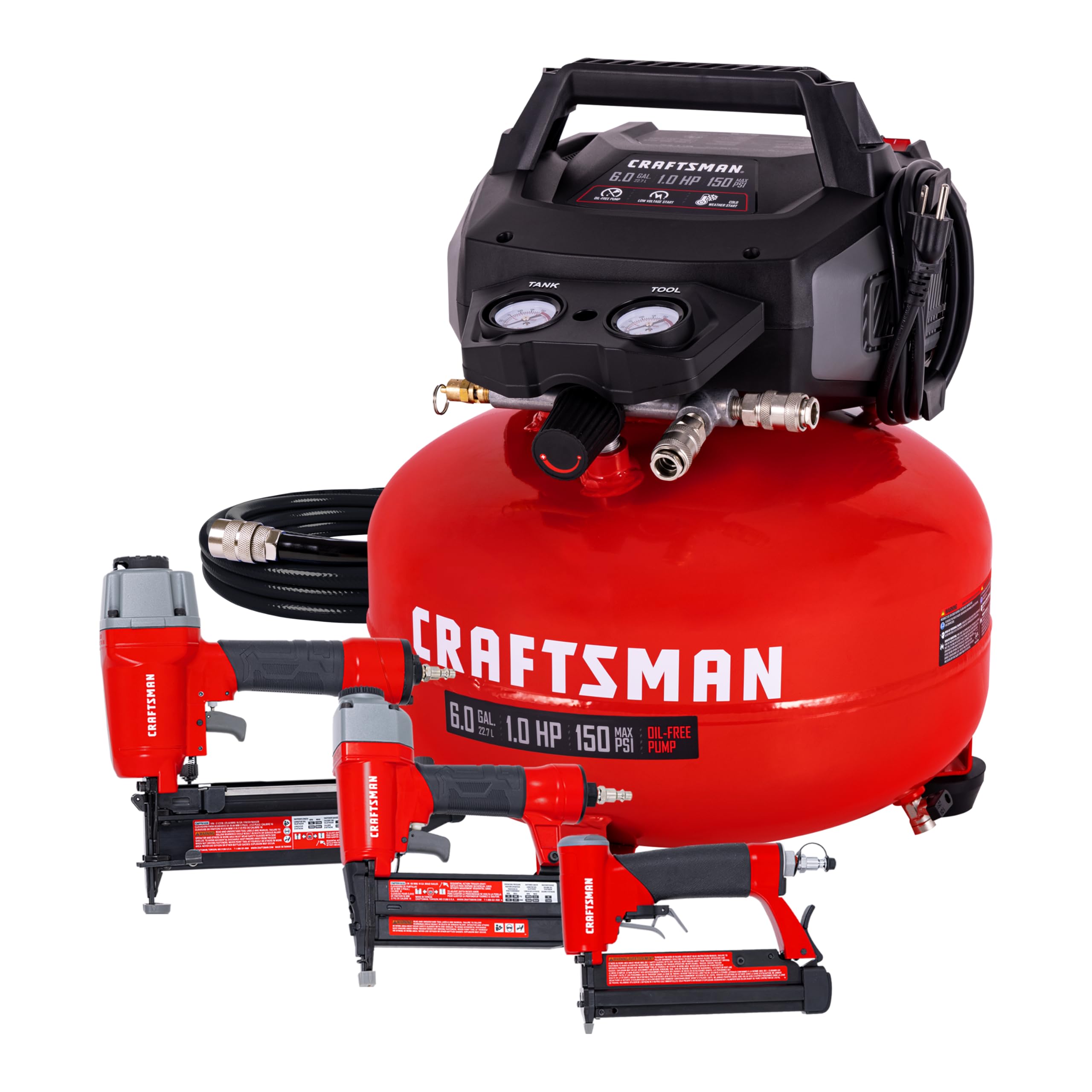 Craftsman 6-Gallon Pancake 4-Tool Combo Kit