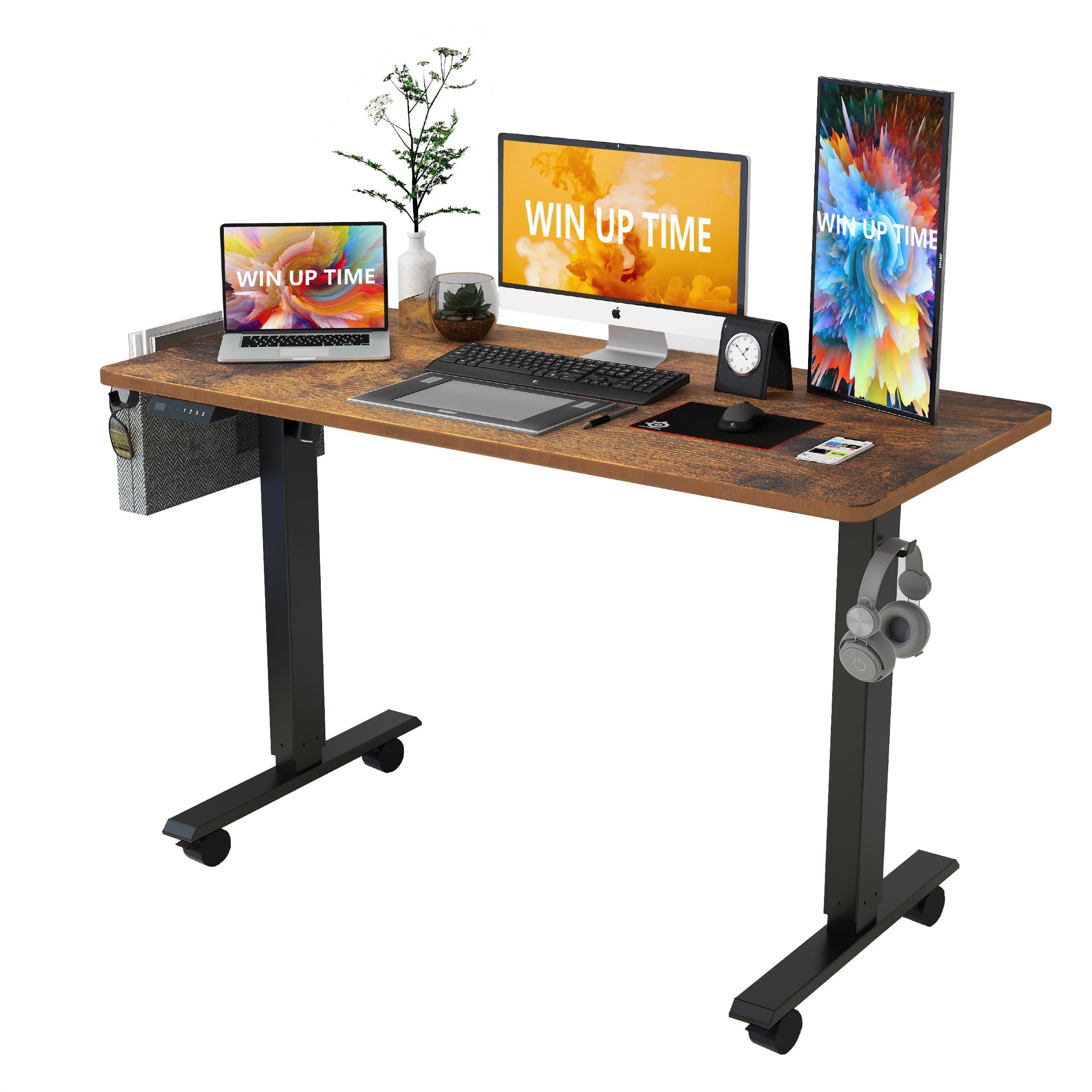 Buy Win Up Time Standing Desk Adjustable Height Whole Piece Desktop