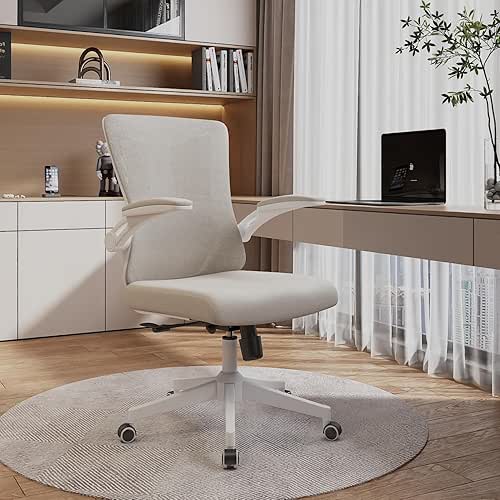 Office Chair, Ergonomic Comfort Home Desk Chair, Mid Back Gaming