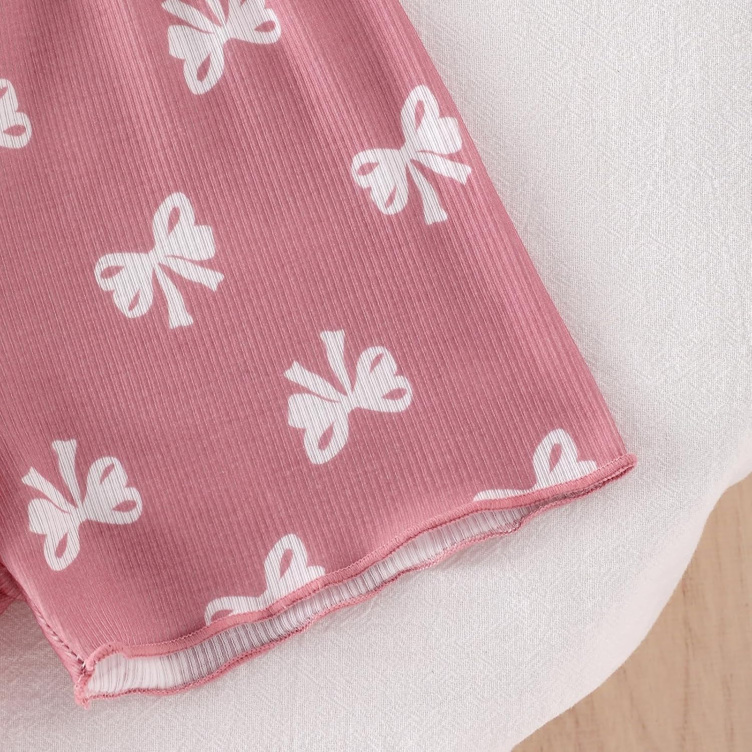 Baby Girl Clothes Toddler Summer Outfits Cute Bow Print T-Shirt + Shorts 2pcs Set 6 Months-5 Years Old