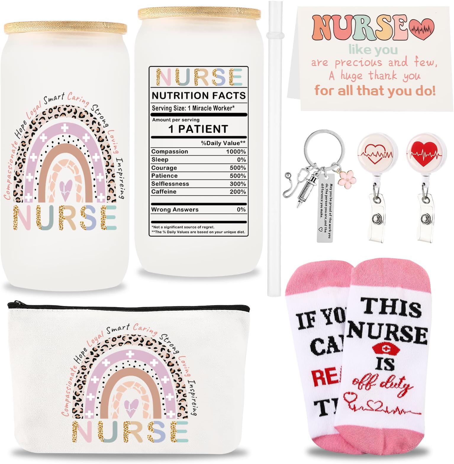 Amazon.com | 4 Pcs Nurse Gifts for Women Nurse Appreciation Gift Set ...