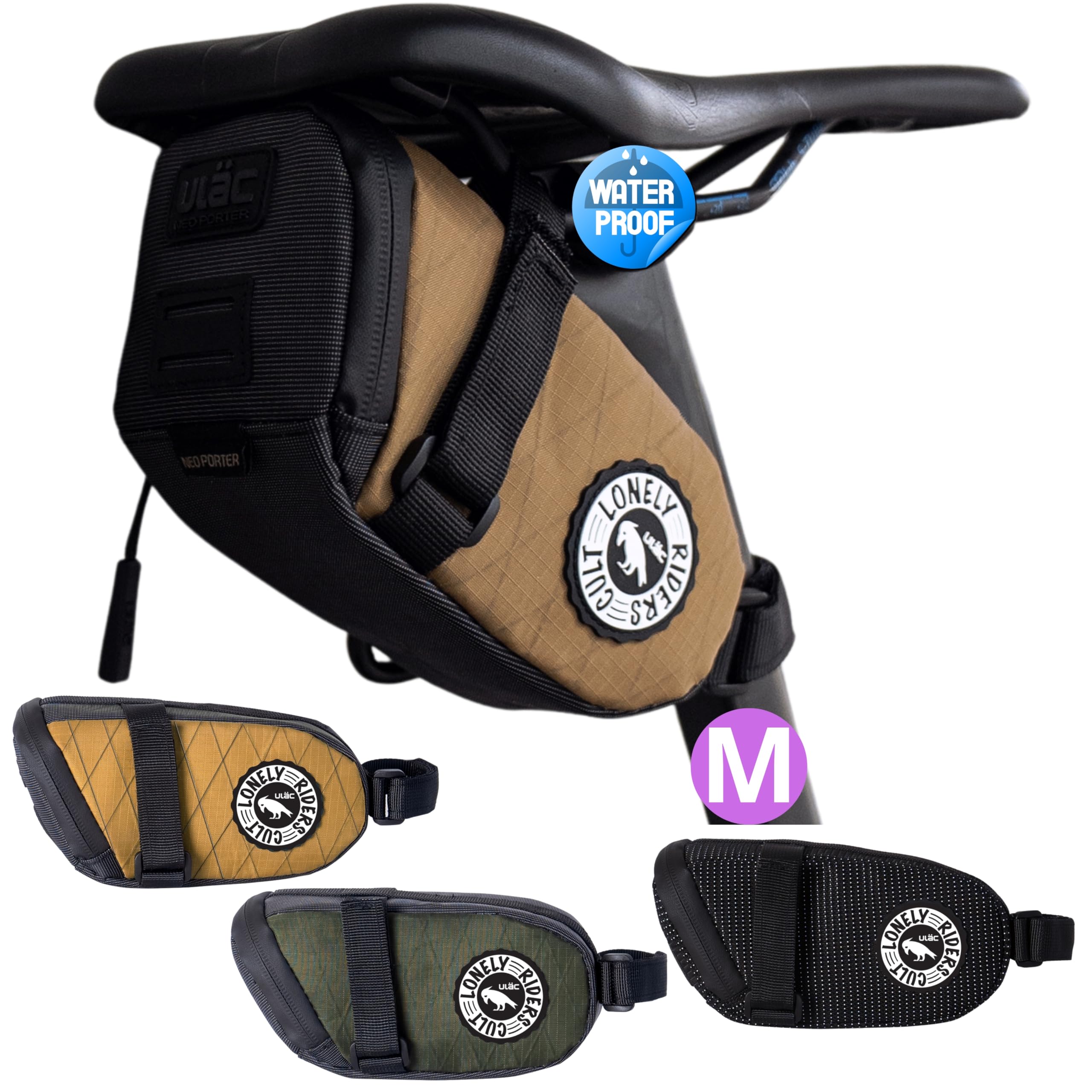 ULAC NEO PORTER RADTAIL Bicycle Saddle Bag (Terrain, 1.0L)