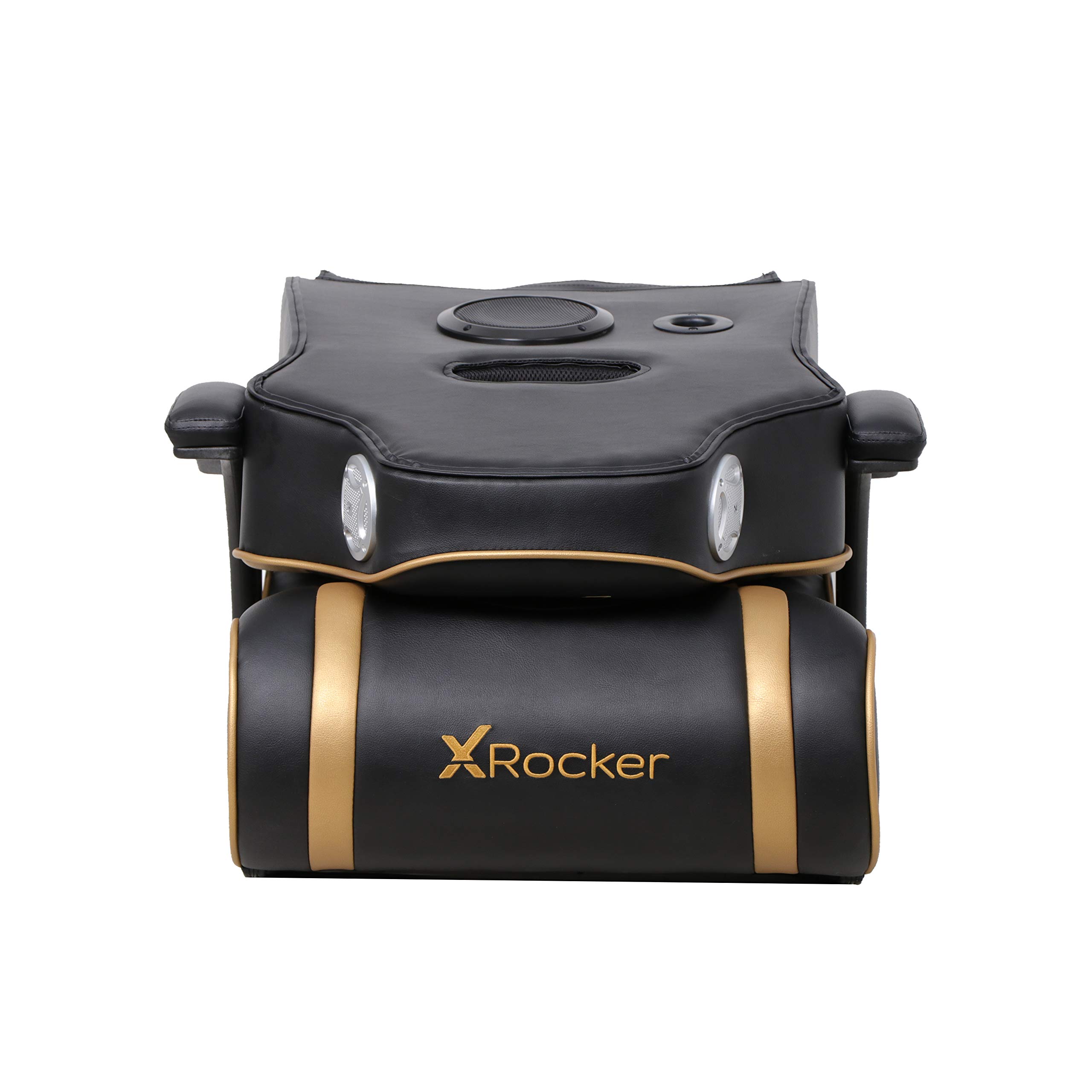 X Rocker 24K 2.1 BT Floor Rocker Gaming Chair, 36.2" x 20.8" x 31.5