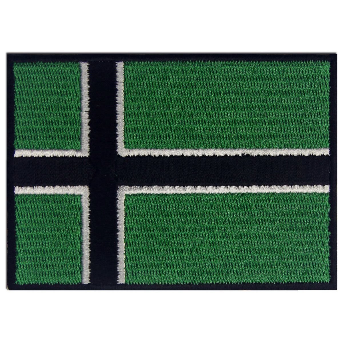 Vinland Viking Flag Embroidered Patch Leif Erikson Iron On Sew On National Emblem