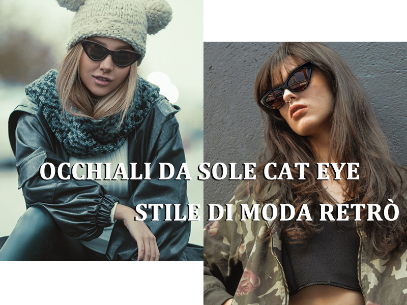 Occhiali Da Sole Donna Cat Eye Vintage - Polarizzati, Protezione UV - Stile Oversize - Foto 5