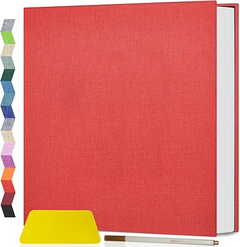 Miniatura 15 de Popotop Álbum de fotos autoadhesivo para álbumes de recortes de 4 x 6 pulgadas, 5 x 7 pulgadas, 8 x 10 pulgadas, álbumes de fotos de bricolaje como