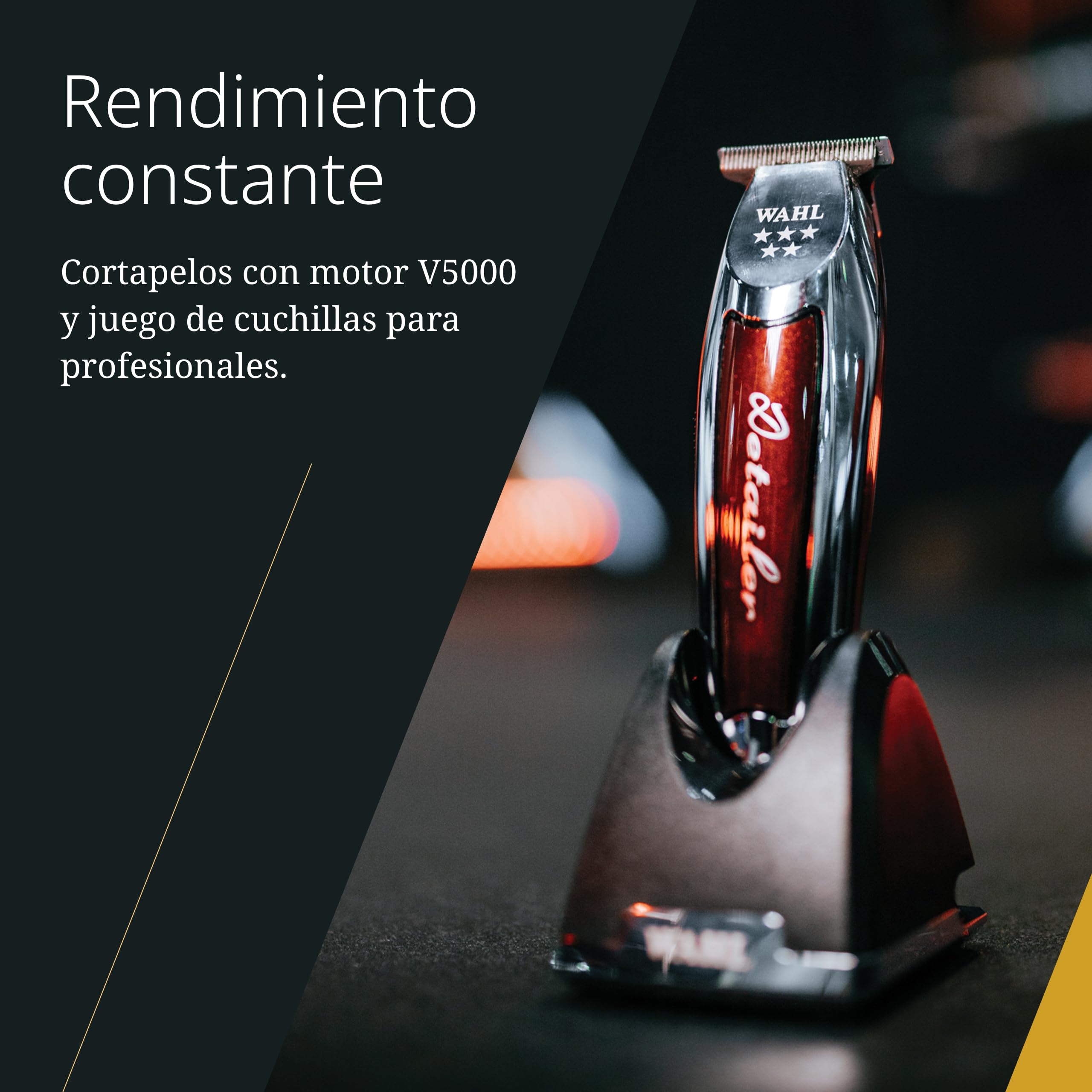 Wahl Detailer LI Cortapelos Inalámbrico - Potente Máquina de
