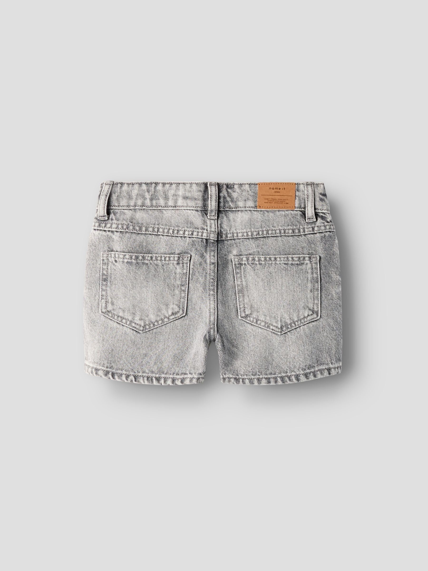 Name IT Nkfrose Rhine DNM 6042-Ac Noos-Pantaloncini Bambine e Ragazze
