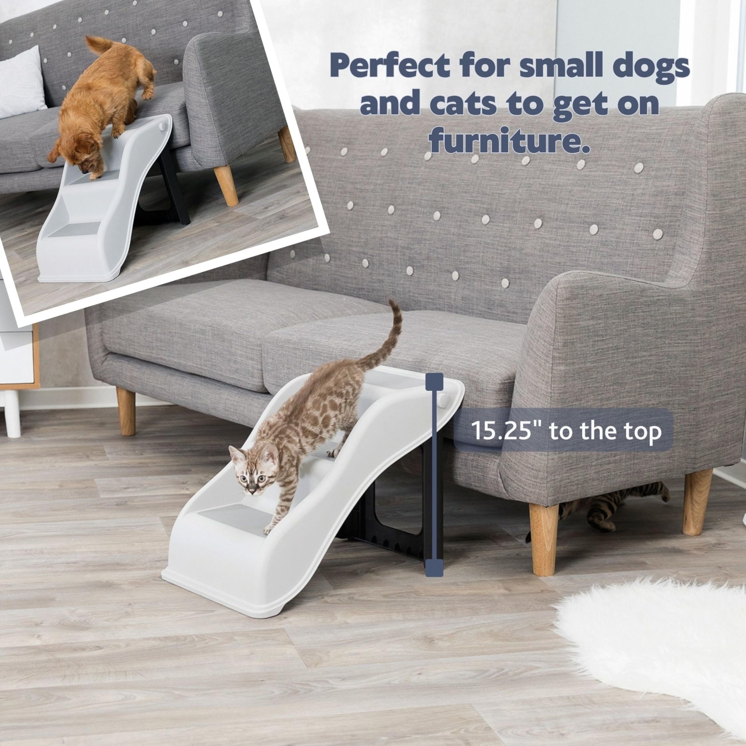 Trixie Steps Light 34X39X54 cm Light Grey 1