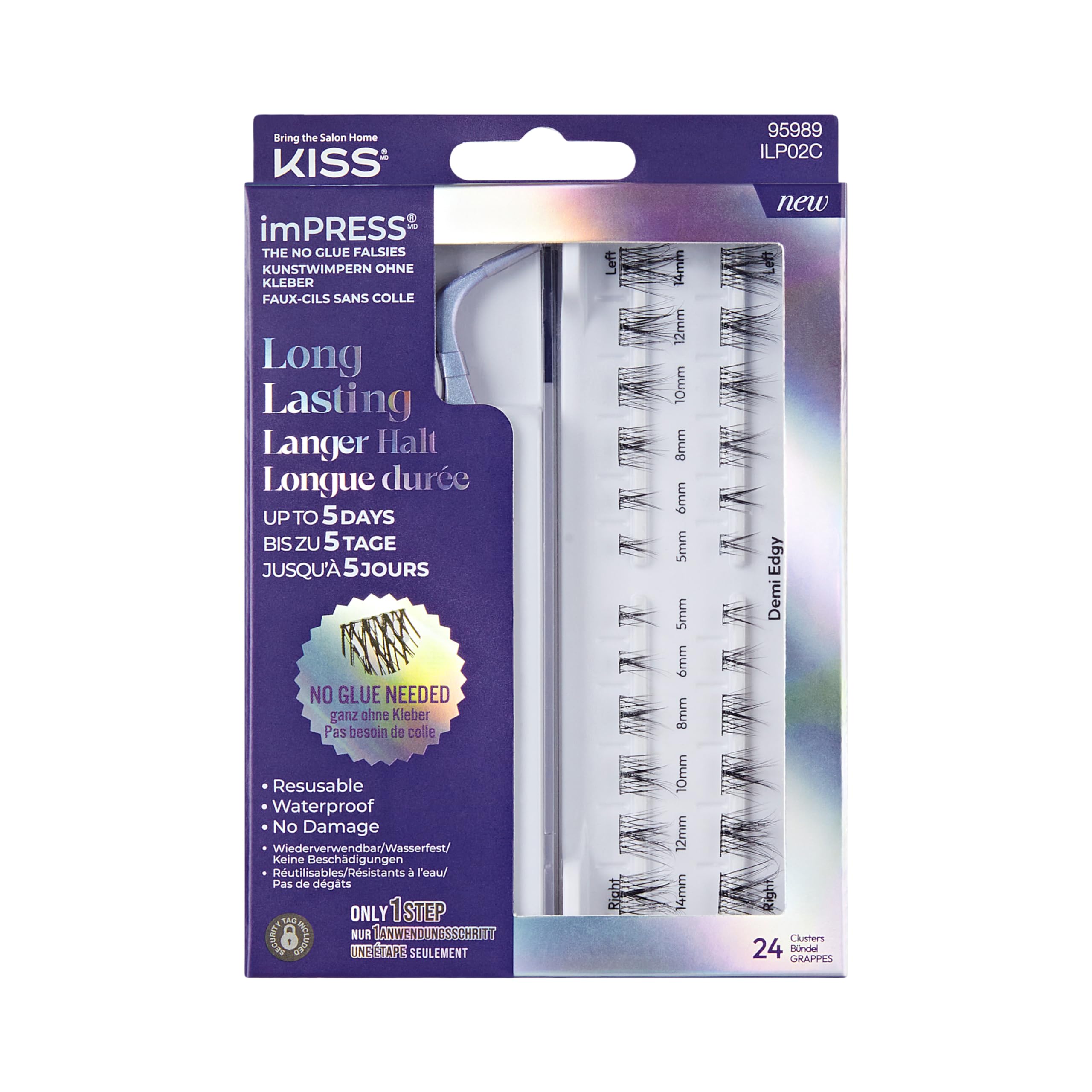 KISS imPRESS Press on WearEver 02 - Demi Edgy