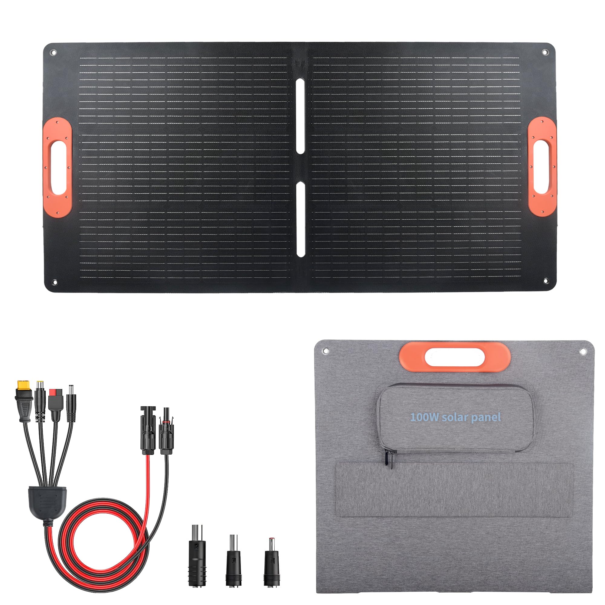 Amazon | TALLPOWER ソーラーパネル 100W 18V 折りたたみ式