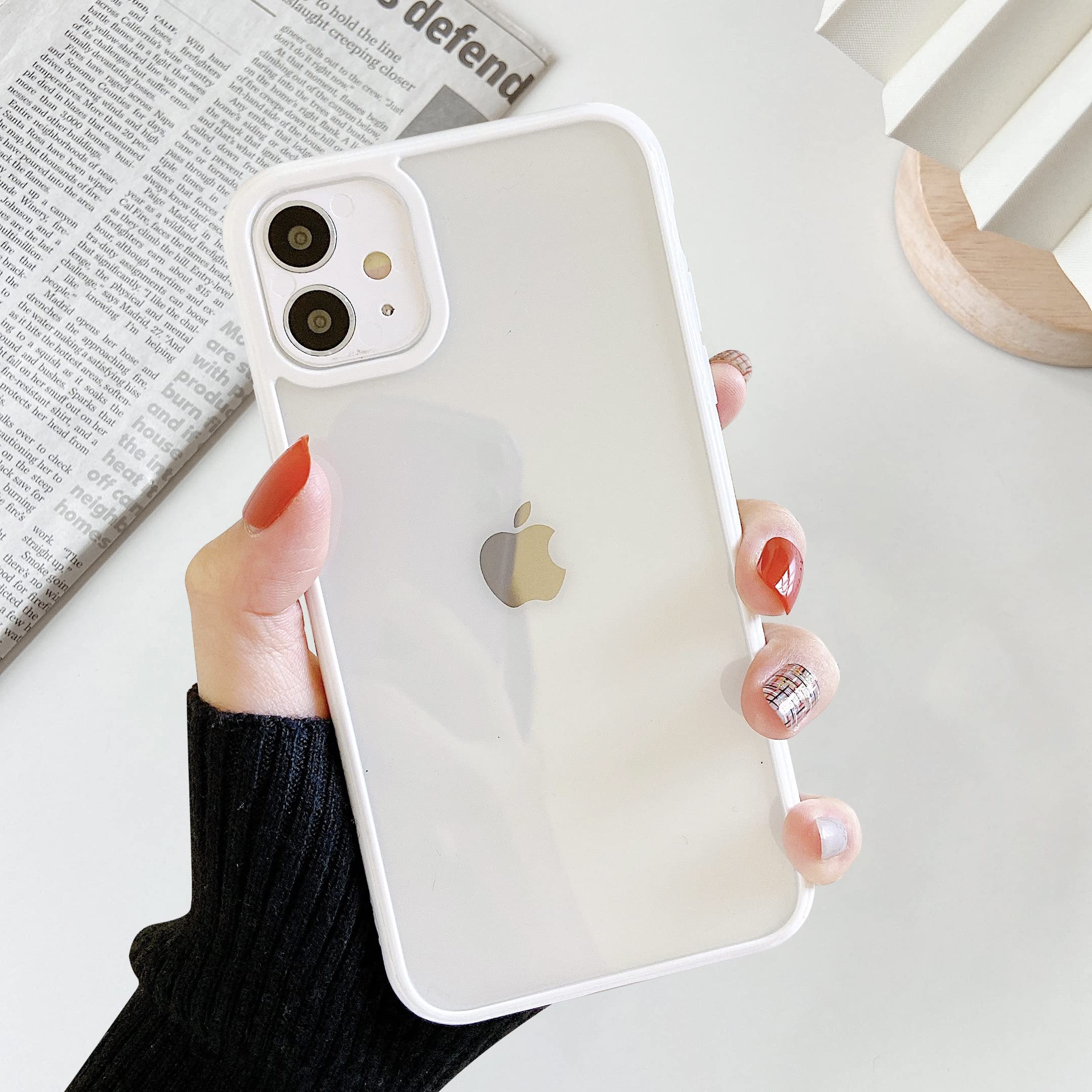 Amazon.com: ZTOFERA Crystal Clear Case for iPhone 12/iPhone 12 Pro