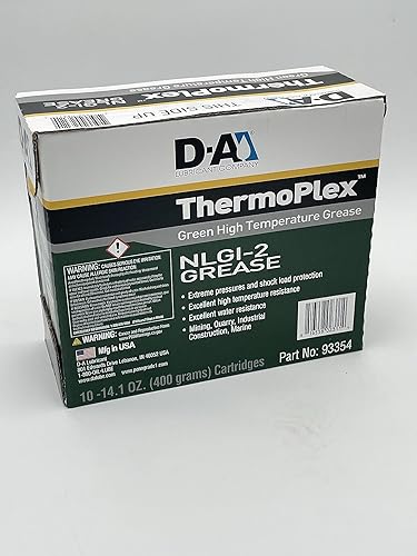 Miniatura 2 de Thermoplex | NLGI 2 | Tubos de grasa de 14 onzas | Caja de 10 tubos | Protección extrema de temperatura | Grasa a base de calcio