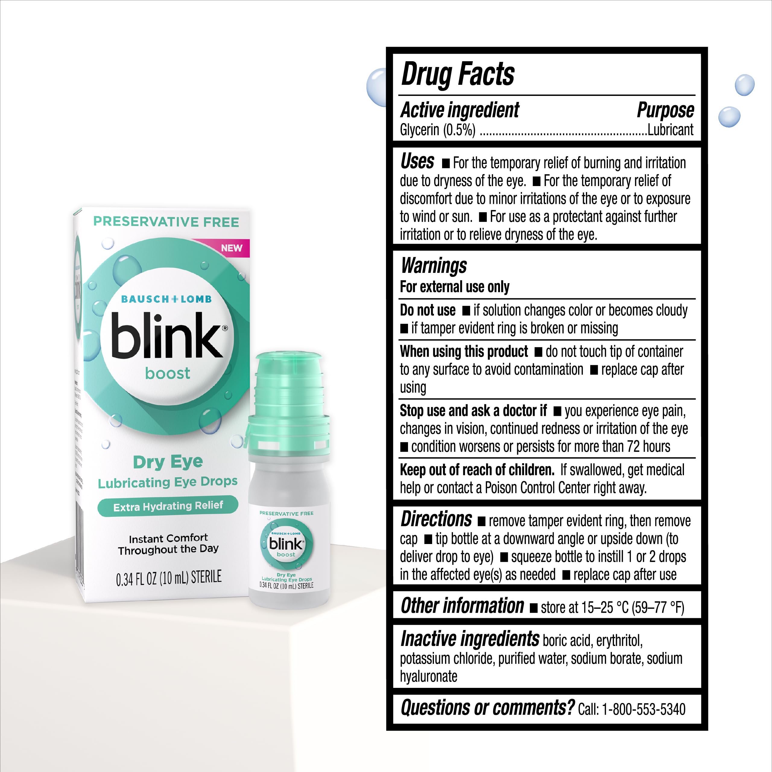 Blink Boost Preservative-Free Lubricating Eye Drops Hyaluronate 0.34 fl oz — Amazon image 9