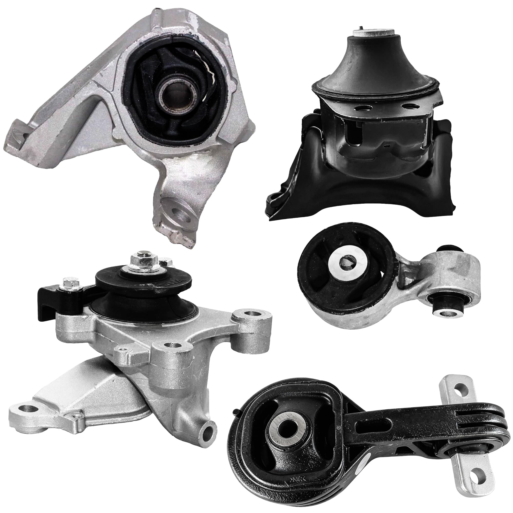 Photo 1 of Rockplanet Engine Motor Mount and Transmission Mount Kit Compatible with 2006-2011 Honda Civic Coupe 2.0L L4 Engine Motor Mount Set, A4586 A65014 A4540 A4588 A4589