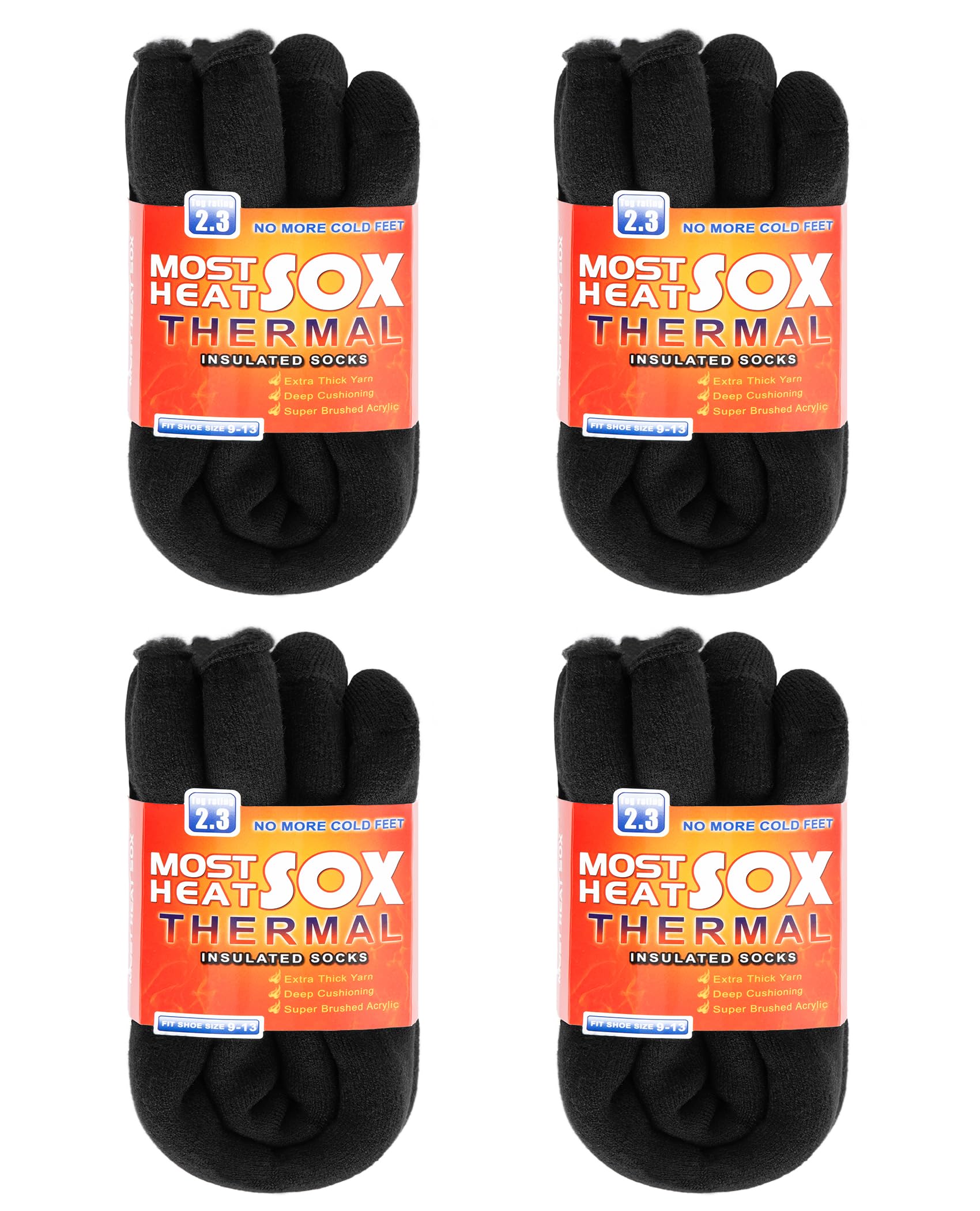 Chalier Thermal Socks for Men Thick Insulated Heated Winter Socks