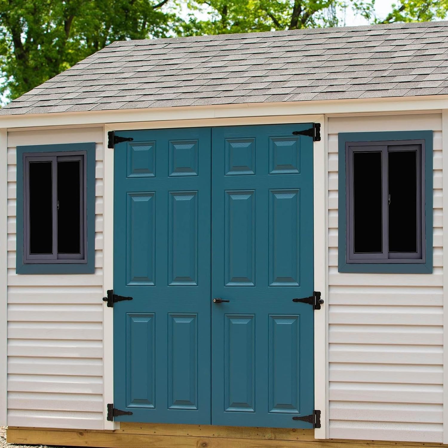 Sliding Window Small Shed Window Chicken Coop Windows 10"x18" 14"x21" 24"x36" 32"x18" 36"x18" Flush Mount w/Removable Screen & Tempered Glass Replacement Windows(White,26x17")