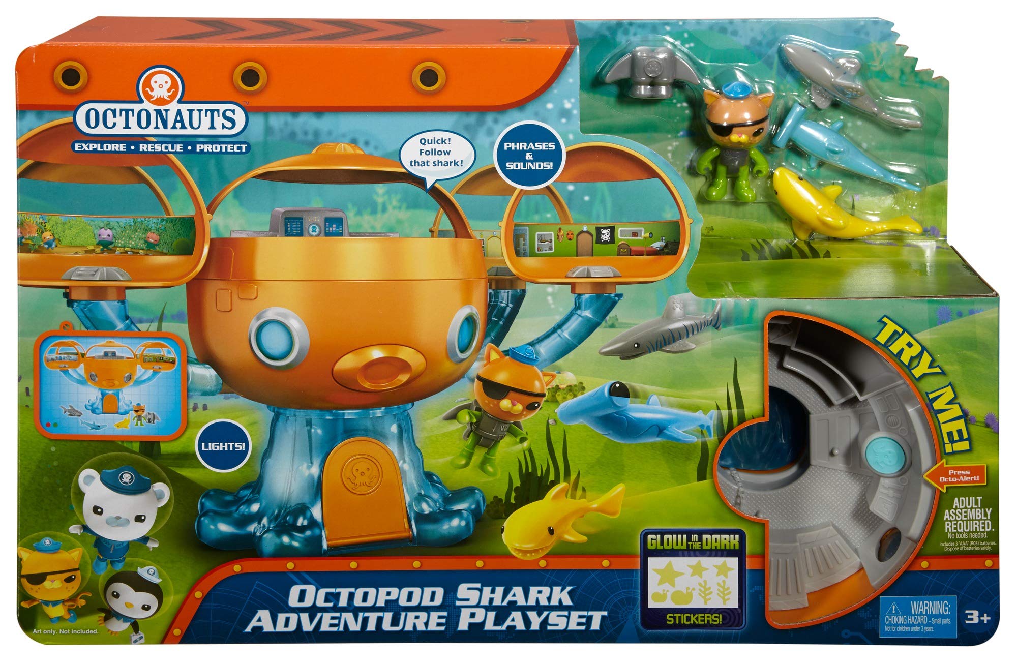 Buy FisherPrice Octonauts Octopod Shark Adventure Playset Online at