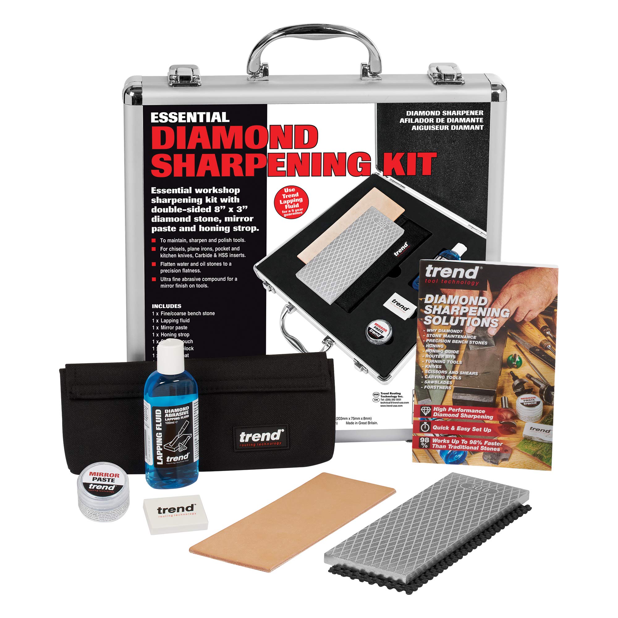 Buy Trend DWS/KIT/H Essential Diamond Sharpening Kit Includes Bench