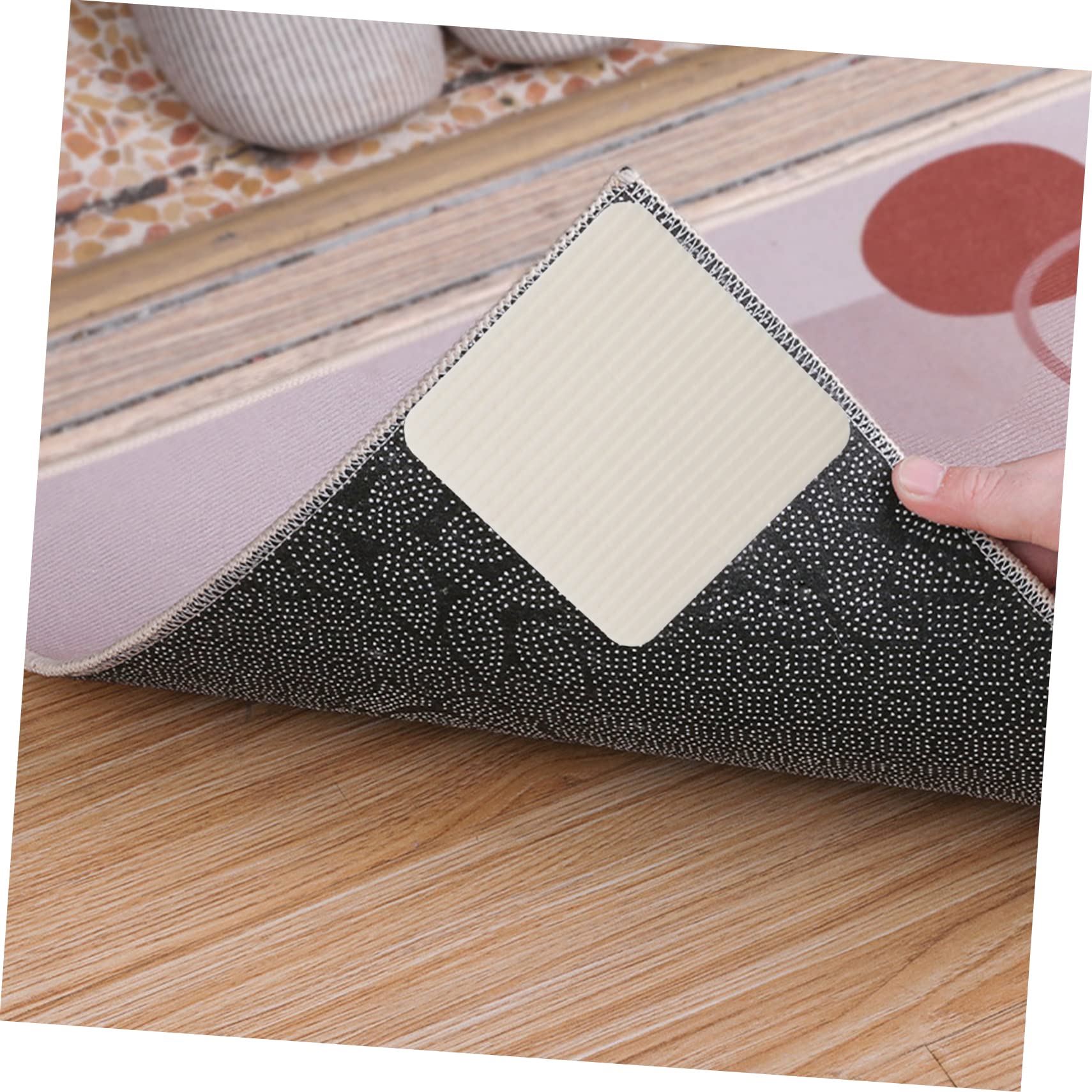 thumbnail: CORHAD 16 Stuks Tapijtgrijpers - Antislip Matten Houder Voor Vloerkleden - Voor Hout, Laminaat & Tegels