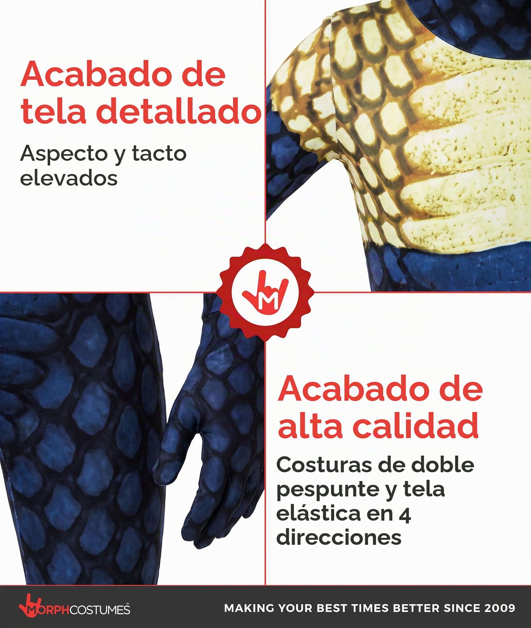 Morphsuits Disfraz Serpiente Niño, Disfraz Cobra Halloween Niño