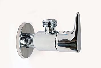 Swiss Angle Valve Pure Brass Material - Rust and Corrosion Free