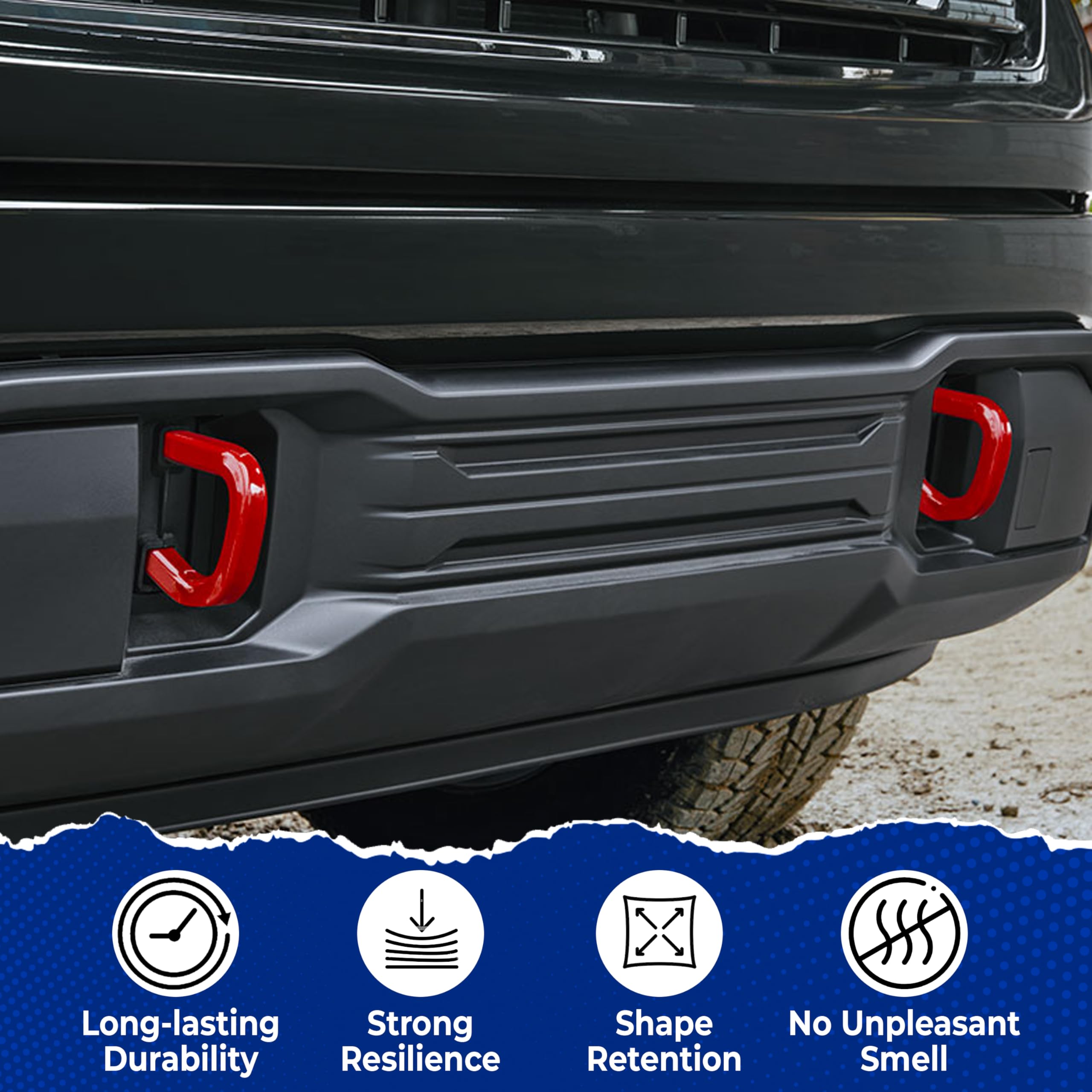 MDEOOSKY Rear Bumper Reflector Set For Mercedes-Benz ML-Class W164 2008