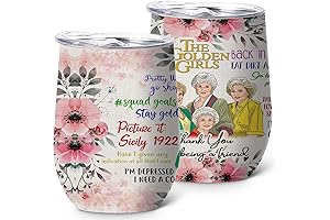 Golden Girls Wine Glasses: A Toast to Classic Wit