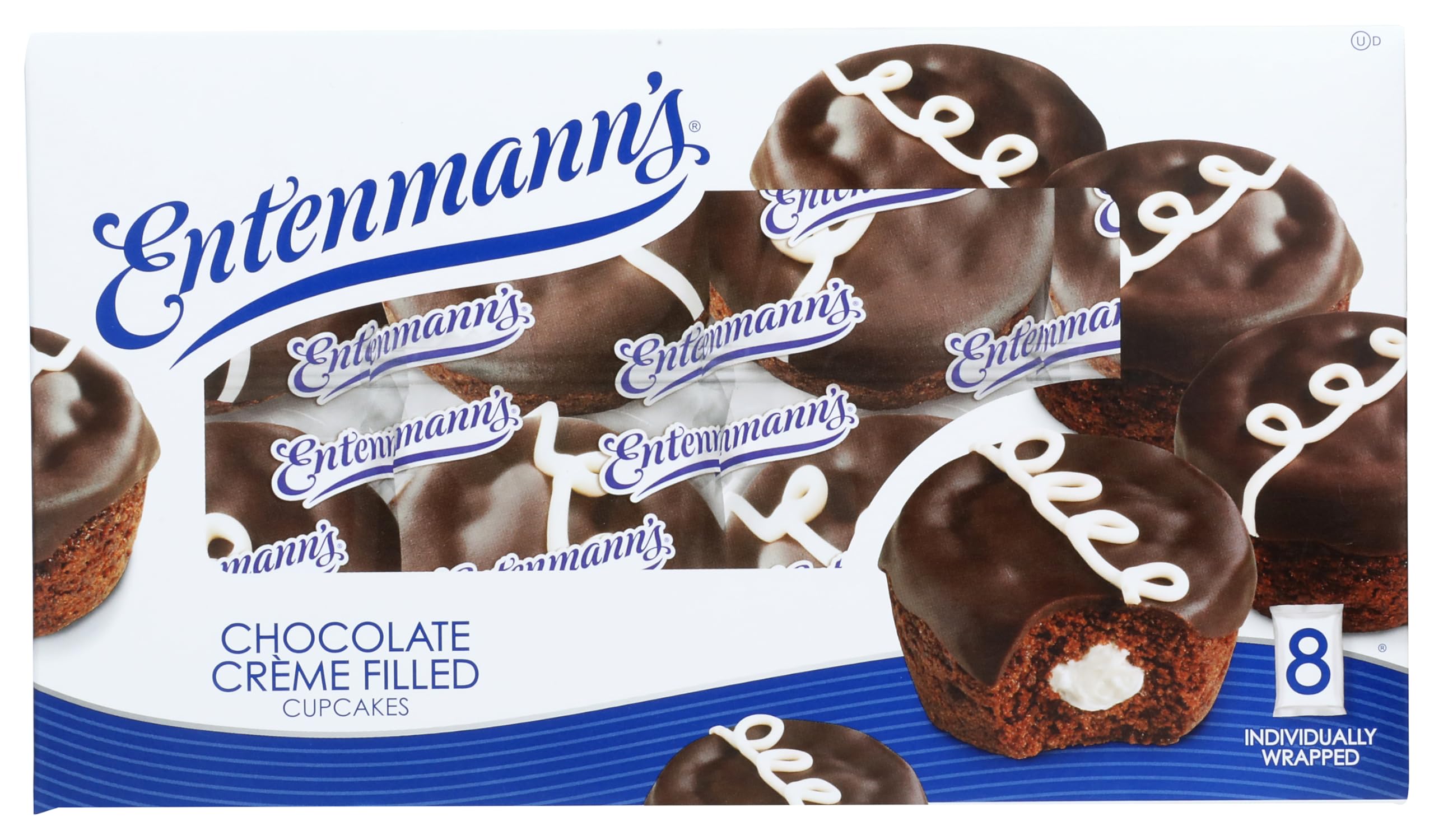 Entenmann's Creme Filled Cupcakes (Chocolate)