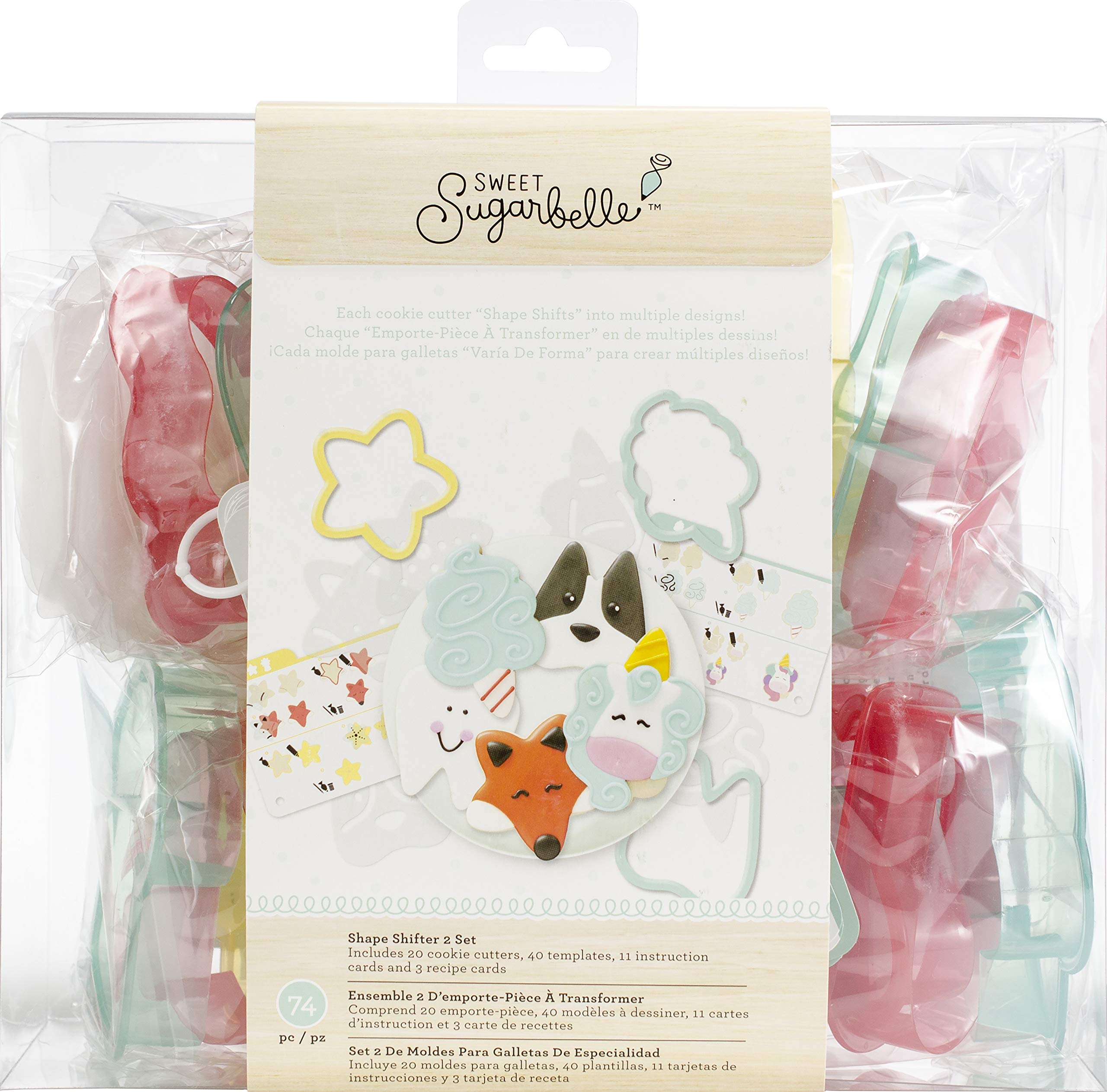 American Crafts Sweet Sugarbelle Shape Shifter Set, Multi