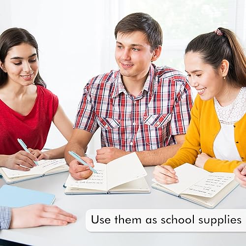 Miniatura 5 de feela Paquete de 18 cuadernos para trabajo, cuadernos de negocios de tapa dura a granel con soporte para bolígrafo para hombres y mujeres, para