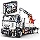 Reobrix Technic 22011 Tow Truck Building Blocks Set, 2328 PCS Remote Control Crane Truck, RC Truck Construction Vehicle Model