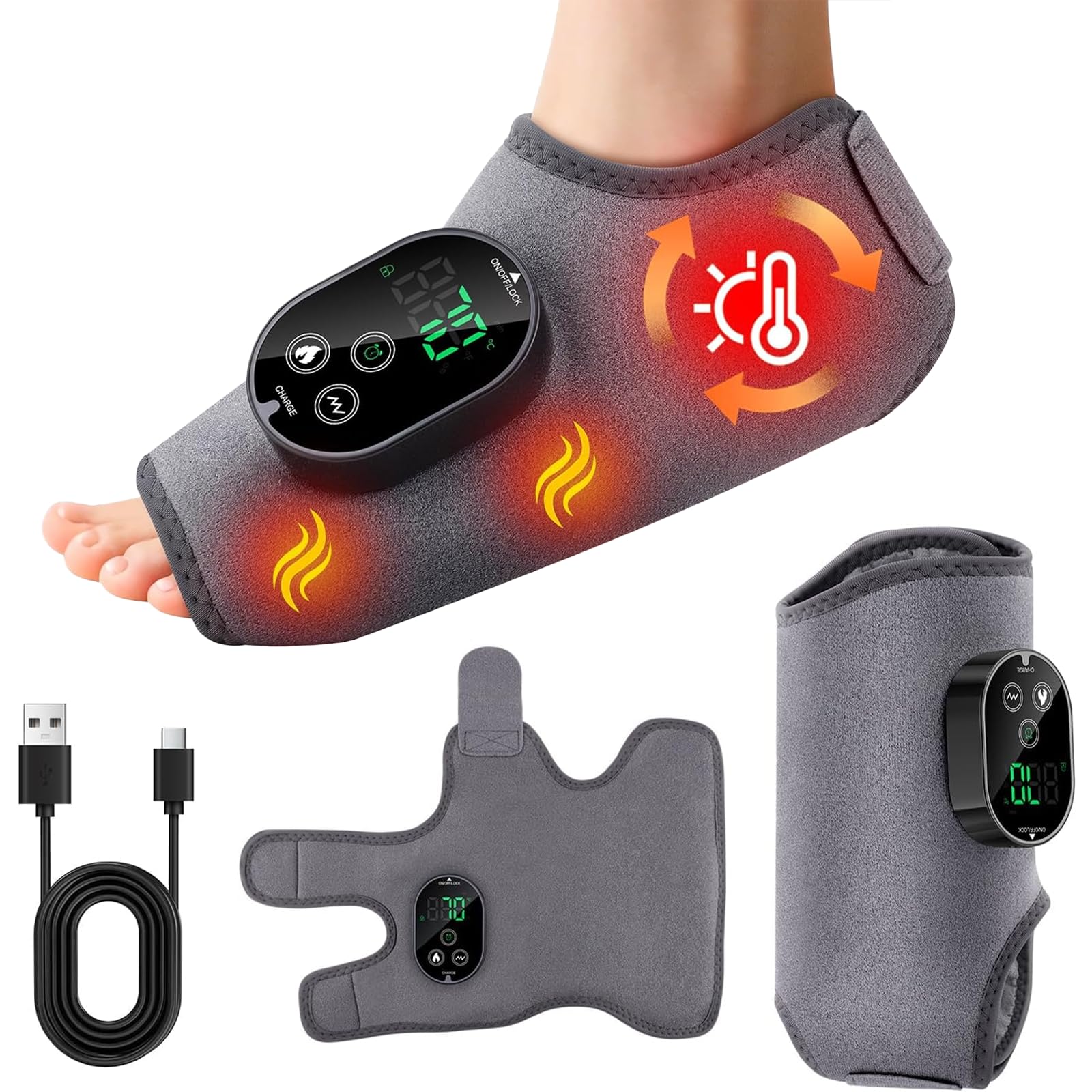 Foot Massager with Heat and Vibration