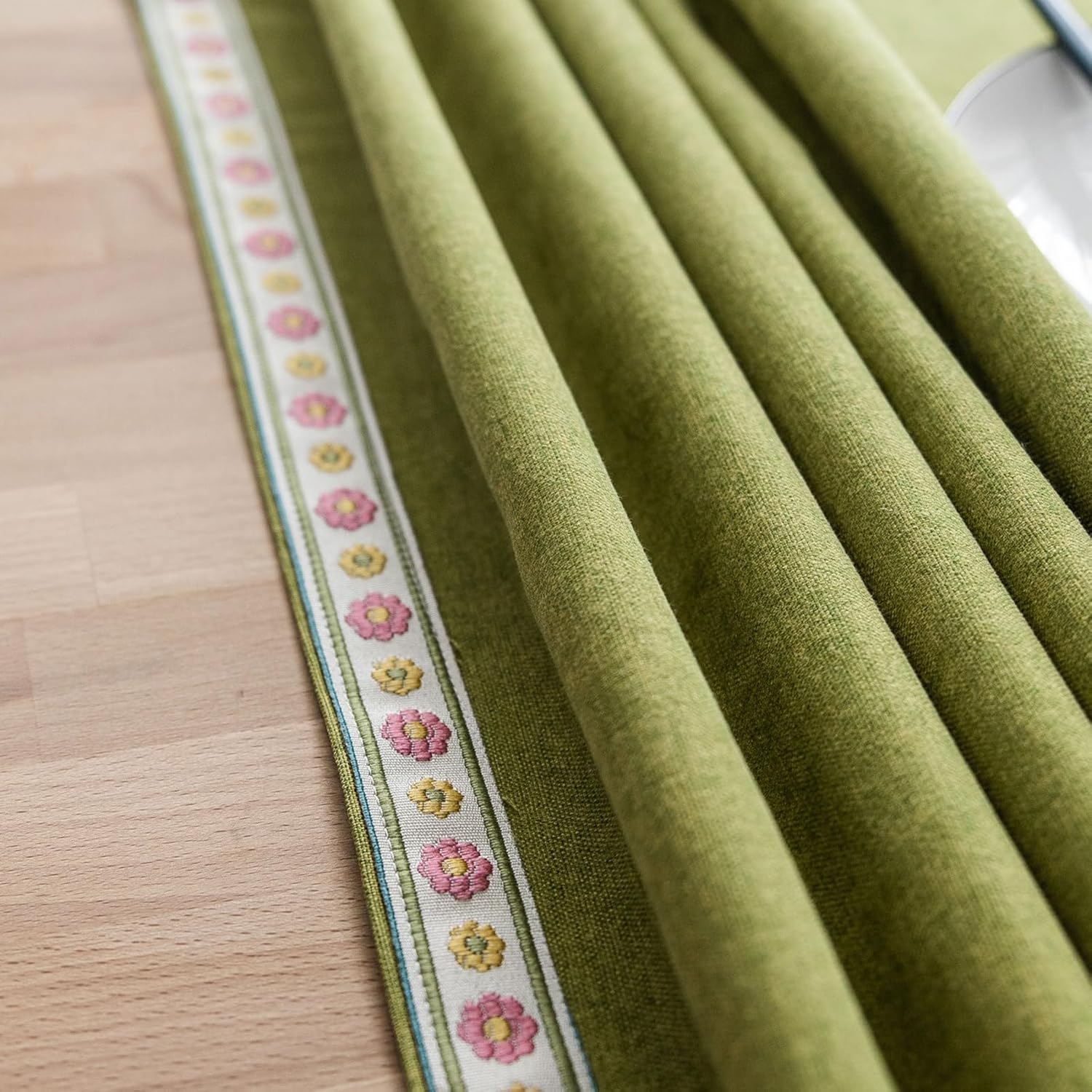 90x90cm Cotton Linen Table Cloth Linen Tablecloths Rectangular Table Cloth Party Dining Table Cover Accessories for Kitchen Dinner Picnic Outdoor Party Rectangle Green 5