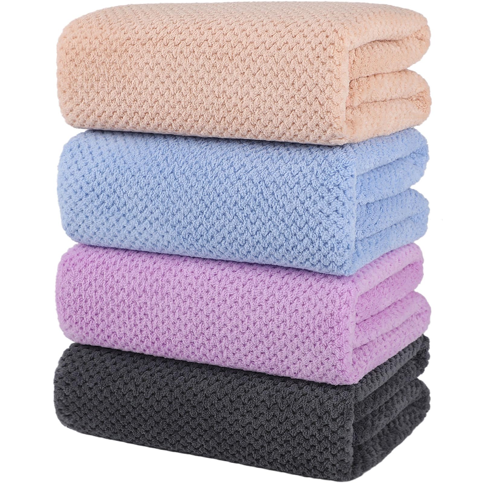 Wuwahold Waffle Bath Towel Set