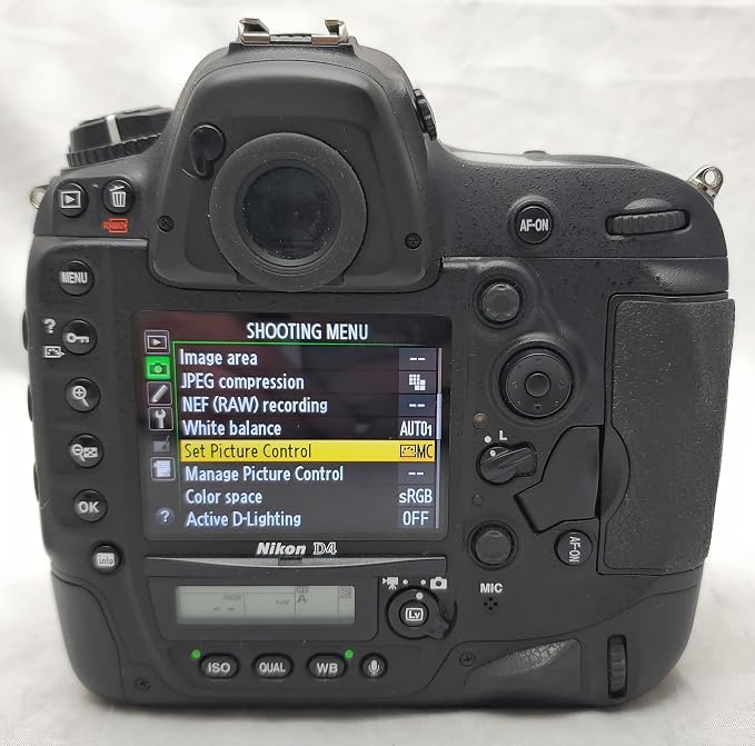 Nikon D4 Cámara DSLR Digital FX 16.2 MP Video Full HD miniatura 4